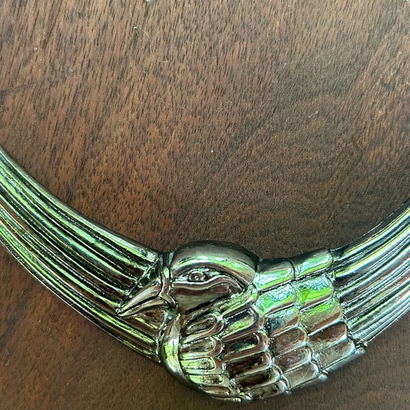 Laurel Burch rare Silver bird Statement Necklace - Picture 9 of 11